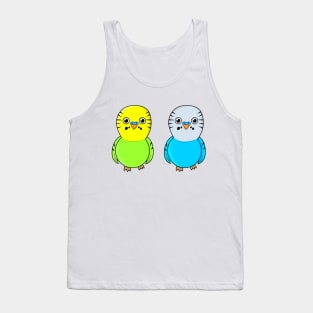 Parakeet Budgie Birds Tank Top